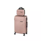 TraveLux Pro V set koferâ na kotačiće u ružičasto-zlatnoj boji
