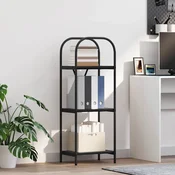 Vidaxl Knjižna polica 3 nivojev 40 x 30 x 109 cm Inženirski les