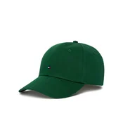 Tommy Hilfiger Kapa s šiltom Th Flag Cotton 6 Panel Cap AM0AM13008 Zelena