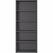 Antracitno siv regal 80x197 cm Agenda – Germania