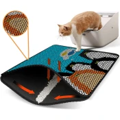 Aberto Design Prostorika za toalet za macke Nrszn0236, 45 x 60 cm, Plava
