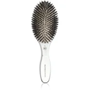Olivia Garden Expert Care Oval Boar Bristles Silver