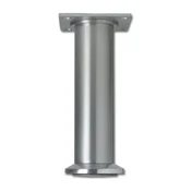 Pohištvena noga o 40 mm dolžina 120 mm aluminij krtačen