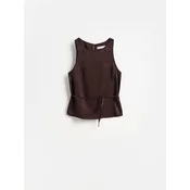 Reserved - Bluza s dodatkom lana