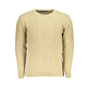US GRAND POLO MEN'S BEIGE SWEATER