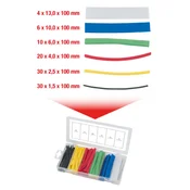 Sortiment nagubanih cevi. barvni. 100-delni 970.0540 ks tools