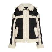 KARL LAGERFELD Zimska jakna B4W15004 Črna Regular Fit