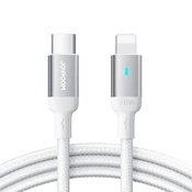 slomart joyroom kabel usb c - lightning 20w a10 series 1,2 m bel (s-cl020a10)