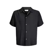 Jack & Jones Srajca Nantucket Double 12291812 Črna Regular Fit