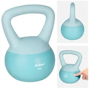 REBEL ACTIVE Meka vinilna girja (Soft Kettlebell) rusko zvono 4kg RBA-2333-04