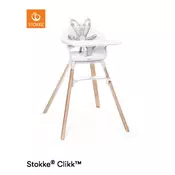 Stokke hranilica Clikk - White