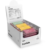 Fruit Rolls –? 100% počasi sušenega sadja, brez dodanega sladkorja in konzervansov, 250 g sadja na 25 g izdelka