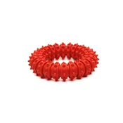 SAVACOOP Igracka za psa -gumeni krug 12cm - crveni