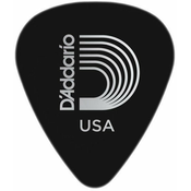 DAddario 1CBK7 Black Celluloid Guitar Pick Extra Heavy