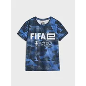 Sinsay - Majica kratkih rukava s printom FIFA - indigo
