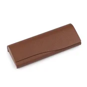 Kovček za očala 6x16 cm - rjav