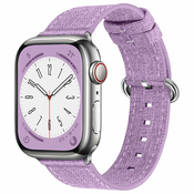 BStrap Denim pašček za Apple Watch 42/44/45mm, purple