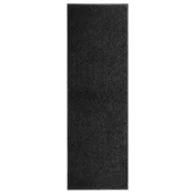 Vidaxl Pralni predpražnik črn 60x180 cm