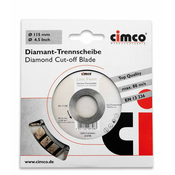 Cimco Cimco Diamanttrennscheibe D=115mm 208708: Cimco diamantna rezalna plošča premera 115mm 208708., (20786561)