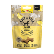GimDog Train & Treat Lamm & Ananas snack 10 x 125 g