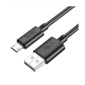 Hoco podatkovni polnilni kabel X88 Micro USB 1,m 18W 2,4A - črn