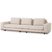 Casa Padrino luxury sofa beige/brown 286 x 110 x H. 80 cm - Living room sofa with pillows - Living room furniture - Luxury furniture - Living room furnishings - Luxury furnishings