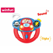 Winfun 19 cm baterijski volan s svetlobo in zvokom