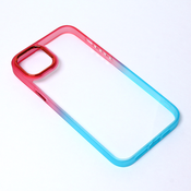 Maska za telefon Colorful Acrylic za iPhone 14 Plus 6.7 roze-plava