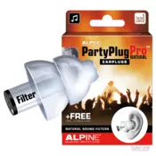 Alpine PartyPlug Transparent Transparentna Cepici za uši