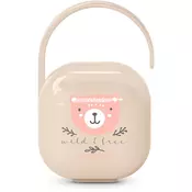Suavinex Wild & Free škatlica za dudo Pink 1 kos