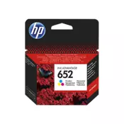 Komplet treh kartuš HP2x HP 652  črna + 1x HP 652 barvna