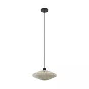 Eglo 43999 - Luster na sajli MIDSUMER 1xE27/40W/230V krem boje