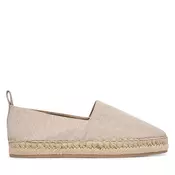 Calvin Klein Jeans  OBLIQUE ESPADRILLE AOP  Bež