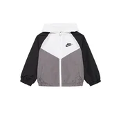 Nike Sportswear Prehodna jakna siva/črna/bela