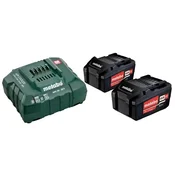 Baterijski komplet sa punjacem 2x5.2 Ah Metabo