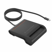 Conceptronic SCR01BC Interni citac cip kartica USB-C crne boje