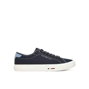 Tommy Hilfiger Tenis superge Hi Vulc Street Canvas FM0FM05515 Mornarsko modra