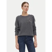 Liu Jo Pulover WF6371 MS009 Temno siva Regular Fit