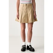 Tommy Jeans razširjeno krilo bombažno