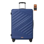 Songmics Kofer tvrda školjka 55x36x20 cm plavi