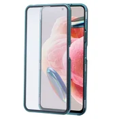 Overboard Ovitek za Xiaomi Redmi Note 12, Glass Armor Leather, moder