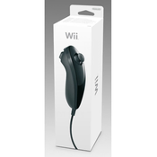 Wii Nunchuk Controller Black (Wii/WiiU)
