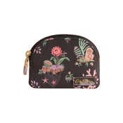 Cath Kidston Denarnica zelena/svetlo oranžna/roza/črna