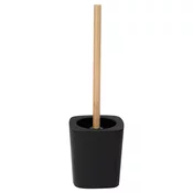 Tendance WC ščetka Pisa, s kozarcem, črna/bambus