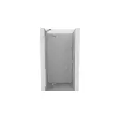 Mexen Mist-H levi nihajna vrata za prho 75 cm, prozorna, krom - 8A5-075-000-01-00-L