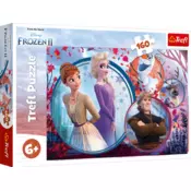 TREFL Puzzle 160 delova Disney Frozen II Elzine i Anine avanture