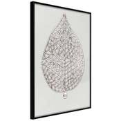 Poster - Leaf-Shaped Pendant 20x30