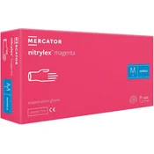 shumee Nitrilne rokavice 100 kosov 8-M Nitrylex magenta