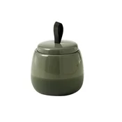 WILMA Container, green - Zelena - 95x125 mm - Gedy - WILMA - 24 - Keramika - Drugo - Krožni - 95 - 125 - 95 - 14