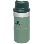 Stanley Classic Trigger Travel Mug 0,25L, Hammertone Zelena, Steklenica